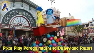 Pixar Play Parade returns to the Disneyland Resort