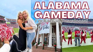 COLLEGE GAME DAY VLOG @ The University of Alabama