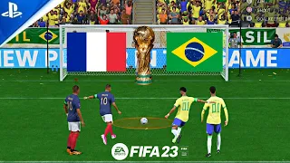 FIFA 23 MBAPPE V NEYMAR FIFA WORLD CUP FINAL PENALTY SHOOTOUT
