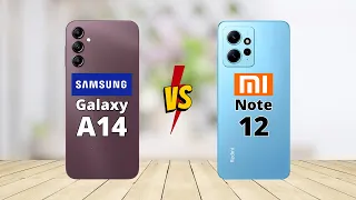 Samsung Galaxy A14 5G vs Redmi Note 12