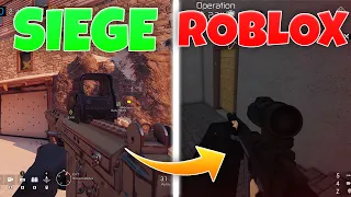 Rainbow Six Siege... But Its Roblox