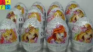 КЛУБ ВИНКС WINX CLUB zaini Unboxing Kinder Surprise Eggs