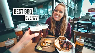 We Finally Tried Kansas City BBQ! 😍 + Exploring The City!