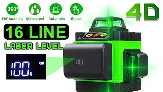 16 Lines 4D Laser Level