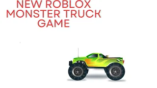 New monster truck Roblox game?