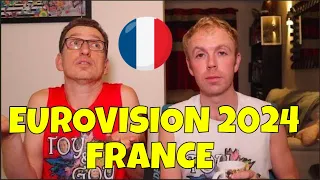 FRANCE EUROVISION 2024 REACTION - Slimane - Mon amour