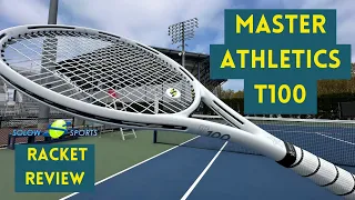 Master Athletics T100 Tennis Racket Review  | Fully Customizable Racket |