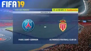 FIFA 19 - Paris Saint Germain vs. AS Monaco @ Parc des Princes