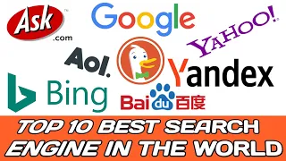 Top 10 Most Popular Search Engines In The World