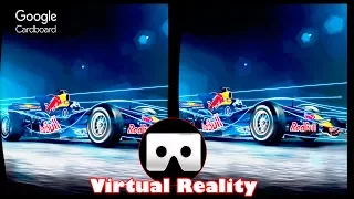 3D Red Bull F1 - VR Virtual Reality Vídeo Google Cardboard VR Box