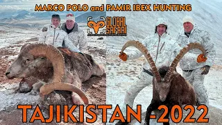 Marco Polo and Pamir Ibex hunting in TAJIKISTAN -2022