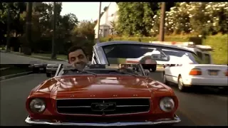 Мистер Бин показывает средний палец Mr Bean showing middle finger