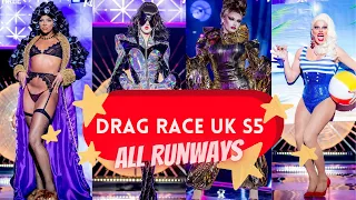 every drag race uk s5 runways ranked