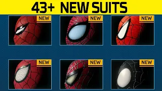 I ADDED 43+ NEW Suits To Marvels Spider-Man PC And They're PERFECTION