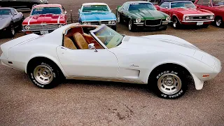 Test Drive 1976 Chevrolet Corvette SOLD $11,900 Maple Motors