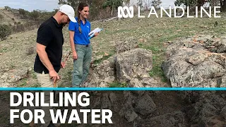 High tech mining technology used to help drought-stricken farmers find valuable water | Landline