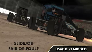 "iRacing: Slidejob Analysis - Fair or Foul?" (Dirt Midgets at Eldora)