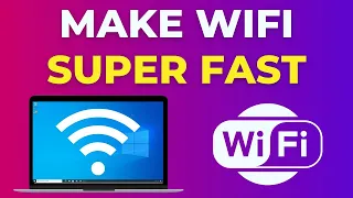 *HOW TO BOOST/ INCREASE WINDOWS LAPTOP WIFI SPEED [2022]