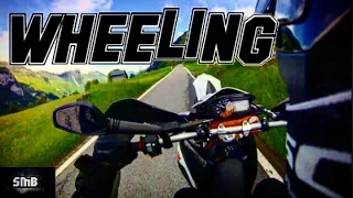 Sickmotorbike- WHEELING training  #1 KTM Smcr 690