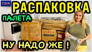 Распаковка палета с аукциона. Ну надо же! Всё новое и нужное👍 Амазон покупки. Unboxing США - Флорида