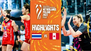 🇹🇭 THA vs. 🇨🇦 CAN - Highlights  Phase 2| Women's World Championship 2022