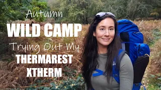 Autumn Wild Camp - Trying Out My Thermarest Neoair Xtherm! | The Chilterns