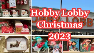 Hobby Lobby Christmas 2023#hobbylobby#christmas#homedecor