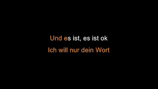 Herbert Grönemeyer - Mensch [Karaoke]