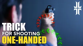 How to Shoot One-Handed | Goofy Technique that WORKS!