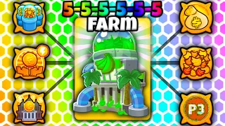 The 5-5-5-5-5-5 Banana Farm Makes INFINITE MONEY in BTD6...