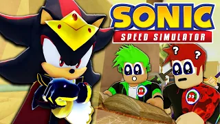 Shadow Has Become... A ROYAL KING?? 👑 (Sonic Speed Simulator)