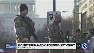 VIDEO: Capitol under unprecedented amount of security on Inauguration Day