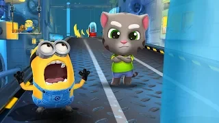 КТО КРУЧЕ? МИНЬОН MINION из мультика Гадкий Я 3 ИЛИ КОТ ТОМ из игры Говорящий Том бег за золотом #56