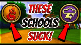 Wizard101: These Schools are HORRIBLE in Wizard101!