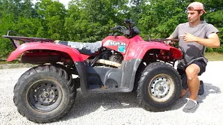 Seller Said This $250 ATV Wouldn't Move...I Fixed It In 20 Minutes