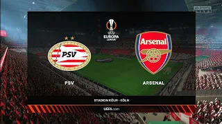 FIFA 23: PSV vs Arsenal - UEFA Europa League - Full Match