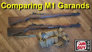 Comparing two different M1 Garands