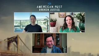 Luna Lauren Velez and Rob Yang Interview for Prime Video's American Rust: Broken Justice