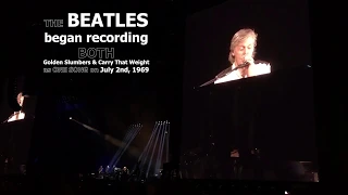 Golden Slumbers / Carry That Weight - Paul McCartney @ Dodger Stadium - Mr Chairman / musicUcansee