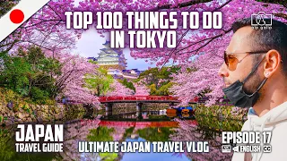 Top 100 things to do in Tokyo! Japan travel guide vlog