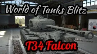 World of Tanks Blitz #27 Премиум танк Т34 Falcon