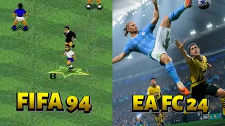 Evolution of FIFA Games | FIFA 94 - EA FC 24 (FIFA24)