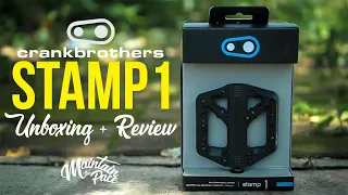 Crank Brothers Stamp 1 Flat Pedal Unboxing + Quick Review | TAGALOG