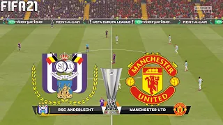 FIFA 21 | Anderlecht vs Manchester United - UEFA Europa League - Full Gameplay