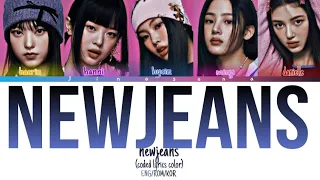 NEWJEANS SONG (NEWJEANS) CODED LYRICS COLOR ENG/ROM/KOR ..