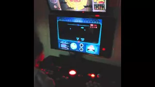 Sea Wolf Arcade Game Midway 1976 using 2 screen artwork and LEDBlinky
