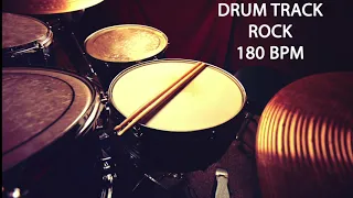 Drum Beat 180 bpm - Drum Track | Base de batería | Rock 180 BPM