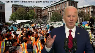 President Biden Speaks Out About Recent College Protests