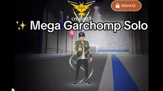 I solo’d Mega Garchomp and got a shiny 🤩