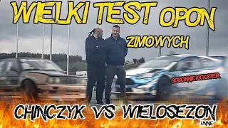 Wielki Test opon zimowych CHIŃCZYK VS WIELOSEZONOWE I INNE. Gościnnie Kickster TV